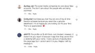 Fan comments about LaRue's warning